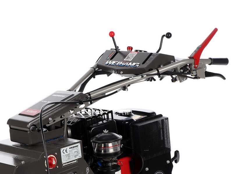 Weibang WBGT6813-TE - Professional Remote-controlled Hammer Rough Cut Mower - Tracked - Hybrid