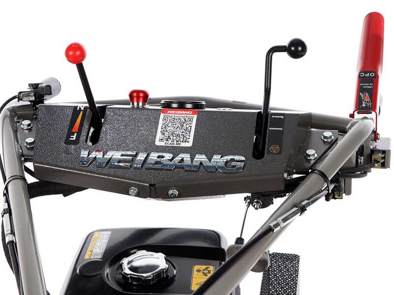 Weibang WBGT6813-TE - Professional Remote-controlled Hammer Rough Cut Mower - Tracked - Hybrid