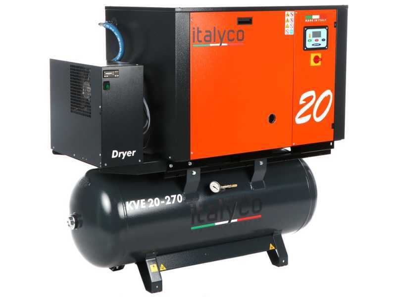 Italyco KVE 20/270 Premium - Rotary screw compressor - Max. pressure 10 bar
