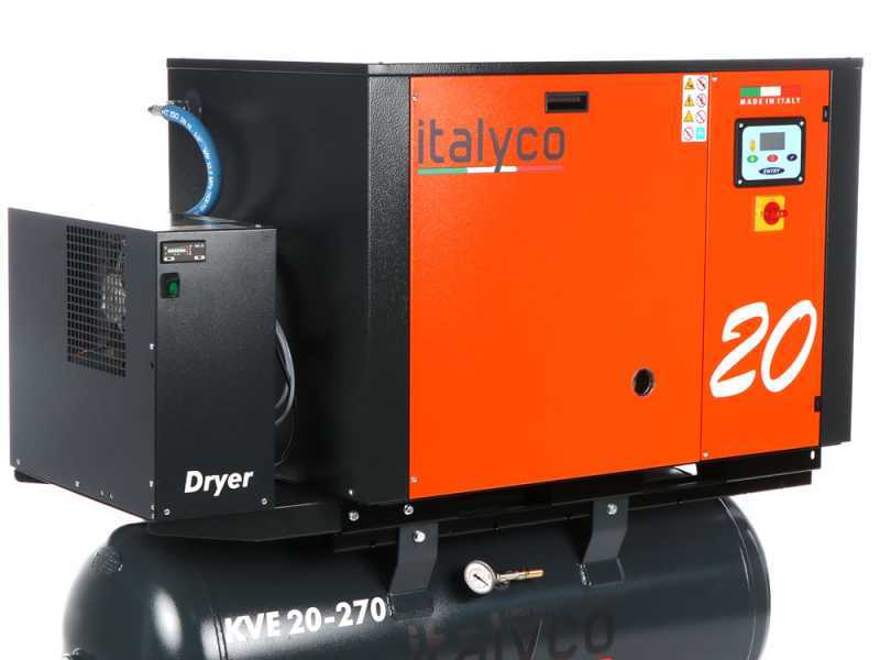 Italyco KVE 20/270 Premium - Rotary screw compressor - Max. pressure 10 bar