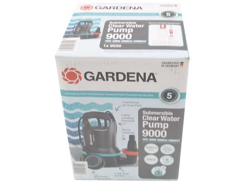 Gardena 8600 BASIC - Submersible Pump for Clear Water - 400 W - 8600 L/h - 0.55 Bar