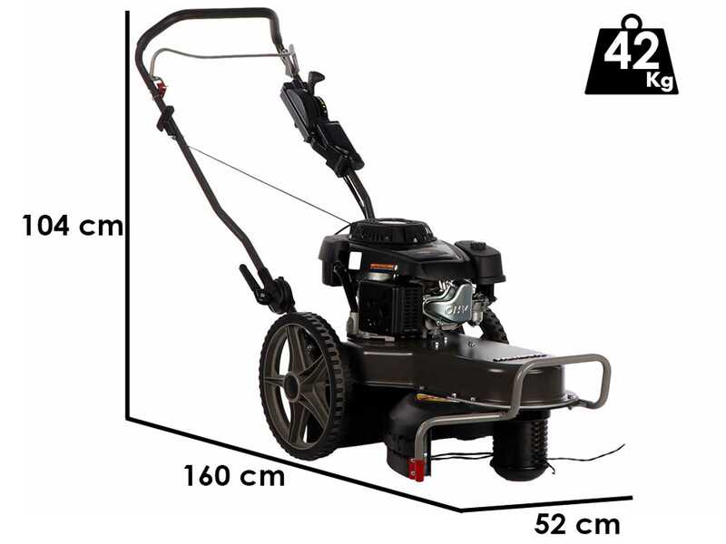 Weibang WBLT567HC - Petrol wheeled brushcutter - 4-stroke - Pushing