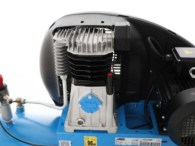 ABAC PRO A39B 200 CT4 - Single-phase electric belt driven air compressor - Motor 4 HP - 200 l