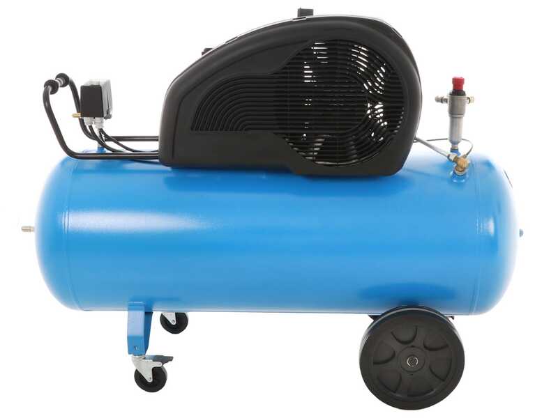 ABAC PRO A39B 200 CT4 - Single-phase electric belt driven air compressor - Motor 4 HP - 200 l