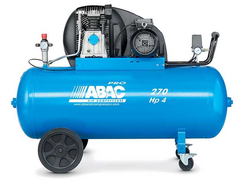 Abac Pro A39B 270 CT3 - Three-phase Belt-driven Air Compressor - 270 L Compressed Air