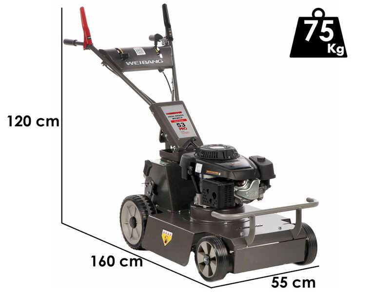 Weibang Conqueror - Petrol Bladed Rough Cut Mower - Loncin 1P70