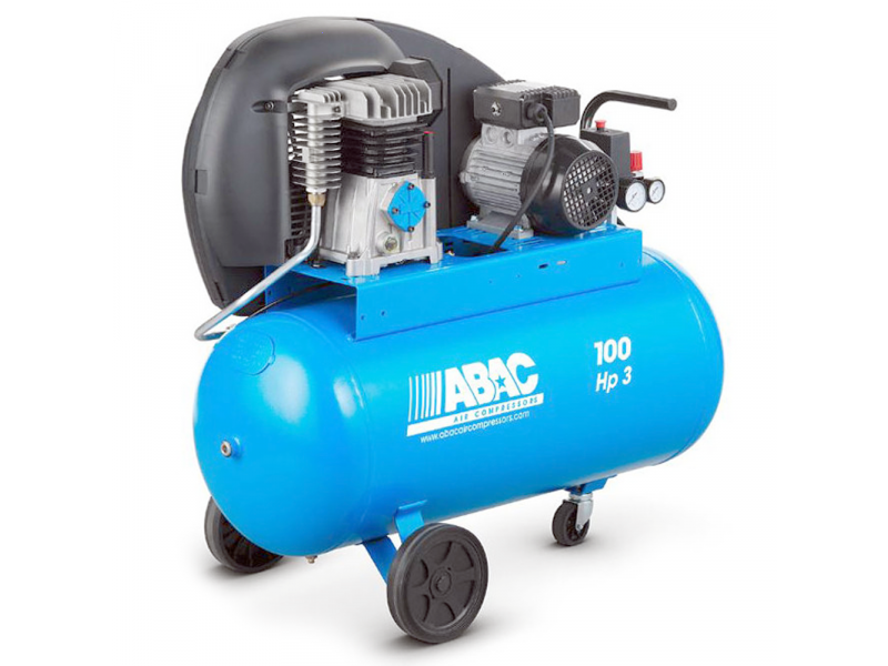 ABAC A29B 100 CT3 Three phase Belt driven Air Compressor 100 L Compressed Air