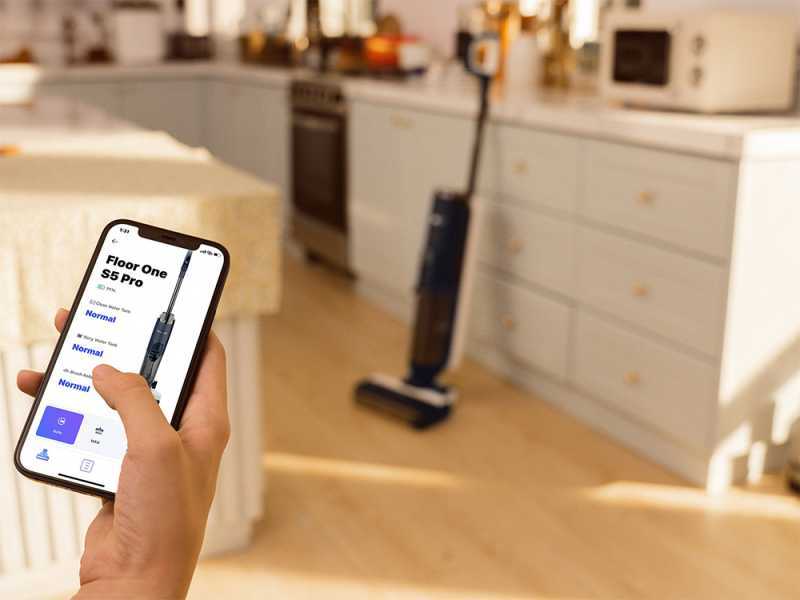 Tineco Floor One S5 Extreme - Battery-powered Smart Floor Washer - 3-in-1: Washer, Dryer and Vacuum