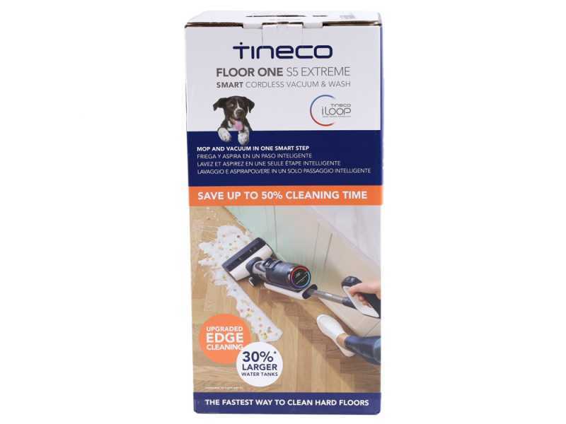 Tineco Floor One S5 Extreme - Battery-powered Smart Floor Washer - 3-in-1: Washer, Dryer and Vacuum
