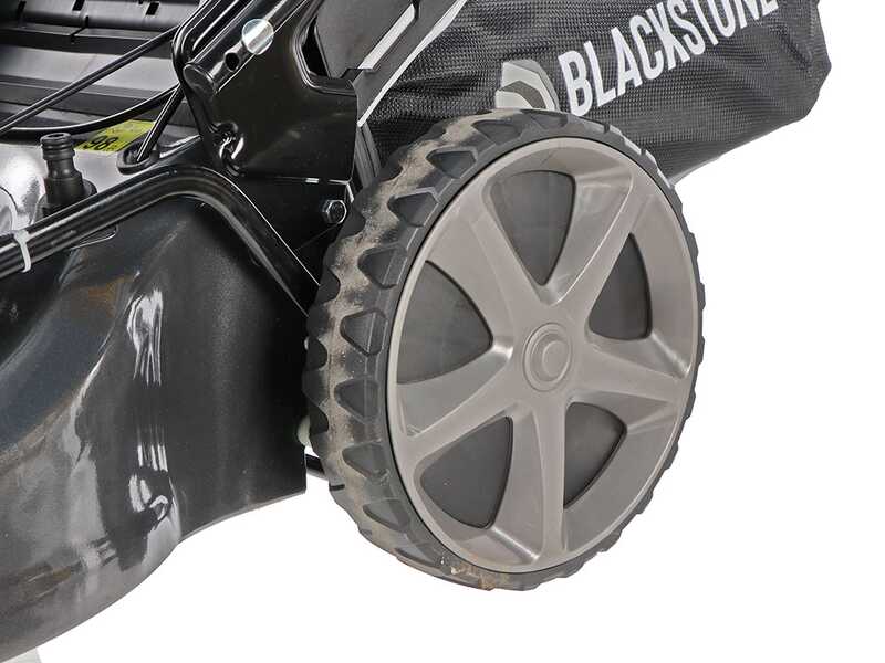 Blackstone SP-3X 510 - Trailed Petrol Lawn Mower - Pivoting Single-wheel