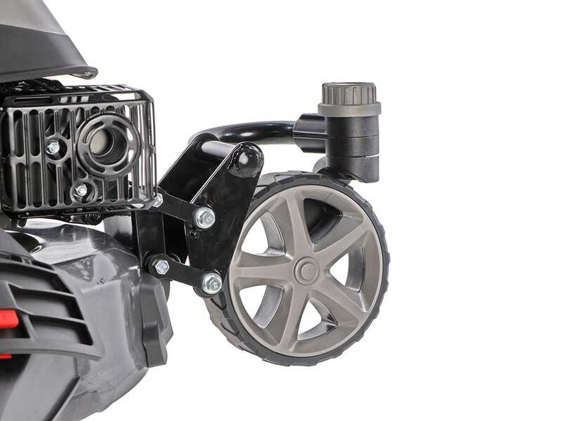 Blackstone SP-3X 510 - Trailed Petrol Lawn Mower - Pivoting Single-wheel