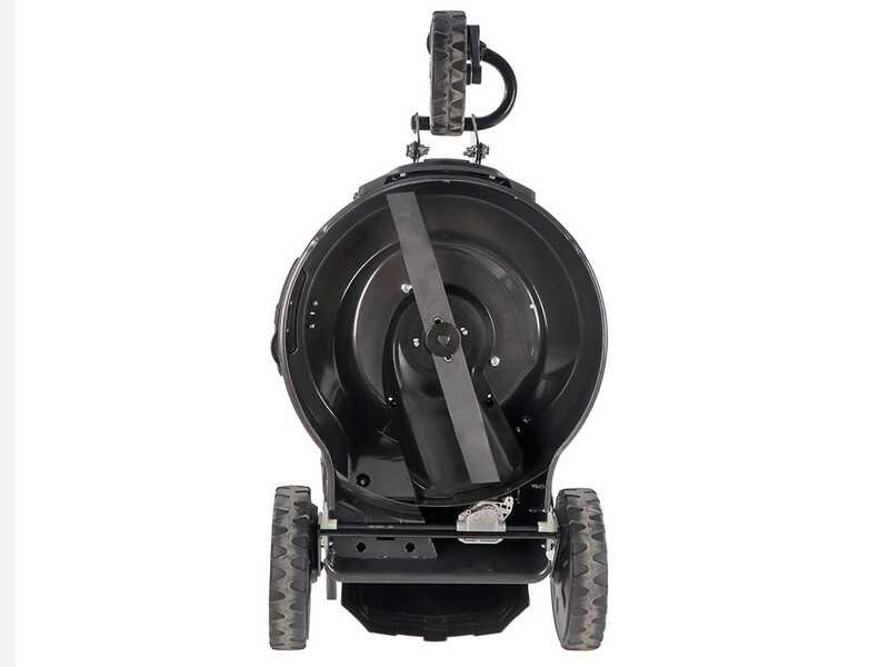 Blackstone SP-3X 510 - Trailed Petrol Lawn Mower - Pivoting Single-wheel