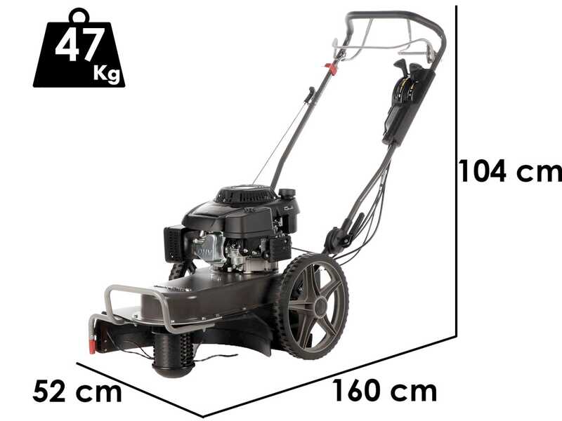 Weibang WBLT567SC - Petrol Wheeled Brush Cutter - 4 strokes - Self-propelled