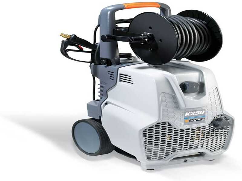 Comet K250 11/160 M EXTRA - Professional Cold Water Pressure Washer with Hose Reel - 160 bar - 660 l/h