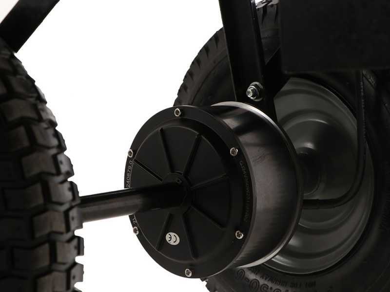BlackStone WB4-D - Electric Wheelbarrow - 24V/12Ah Battery