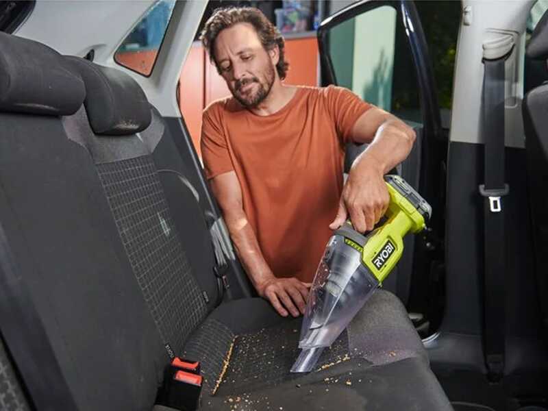 Ryobi RHV18-0 - Cordless hand-held vacuum cleaner - WITHOUT BATTERY AND CHARGER