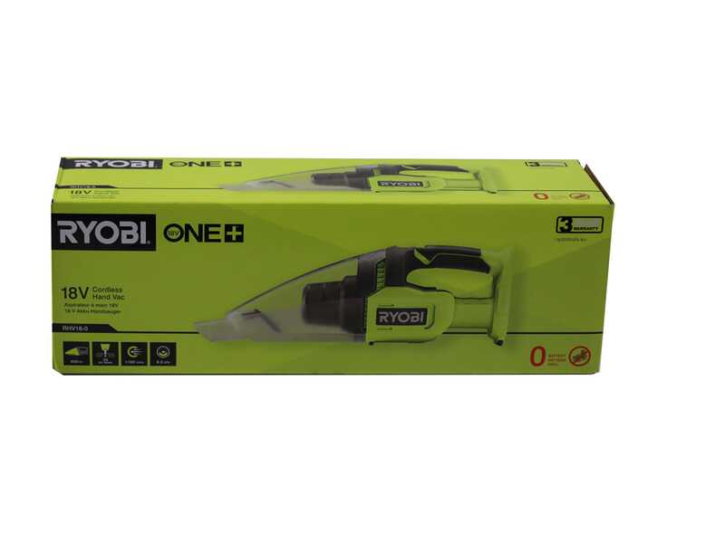 Ryobi RHV18-0 - Cordless hand-held vacuum cleaner - WITHOUT BATTERY AND CHARGER