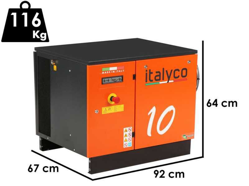Italyco KV 10 - Rotary screw compressor - Max. pressure 10 bar