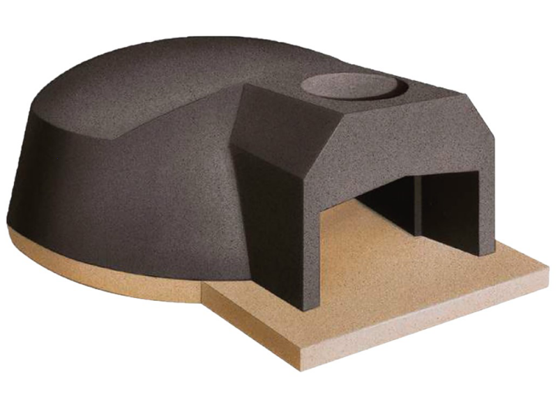Linea VZ Amalfi - Built-in Wood-fired Oven with 107 cm Chamber - Cooking Capacity 5 Pizzas