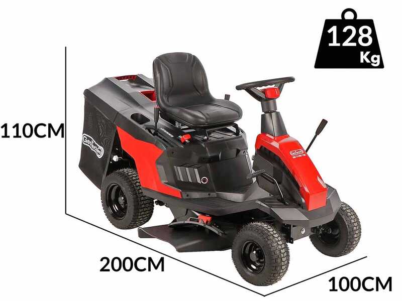 GeoTech-Pro RM 75-660 CSM - Mini-rider Riding-on Mower - 66cm Cut - Electric Start