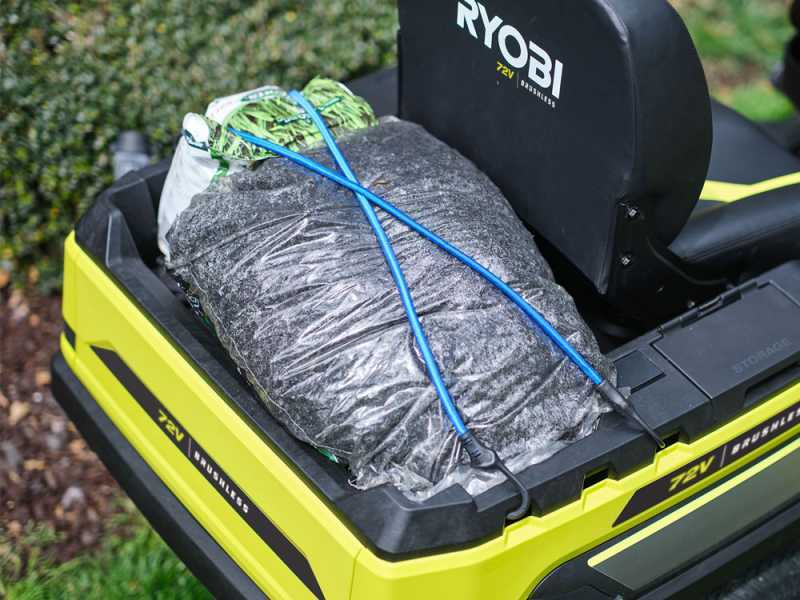 RYOBI RY72TMX107-210 - Battery-powered Riding-on Mower - 72V / 2x10Ah