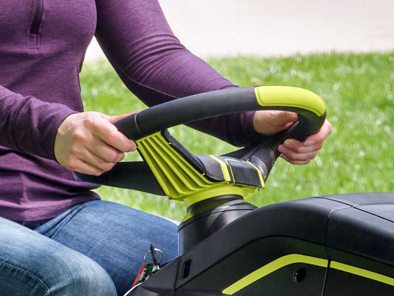 RYOBI RY72TMX107-210 - Battery-powered Riding-on Mower - 72V / 2x10Ah