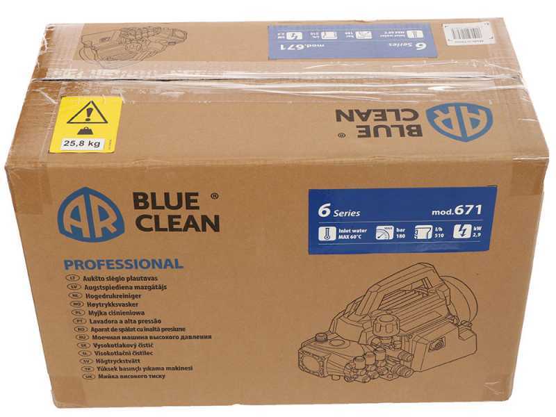 Annovi Reverberi 671 - Cold water high pressure washer - 180 bar max - Flow rate 510 l/h