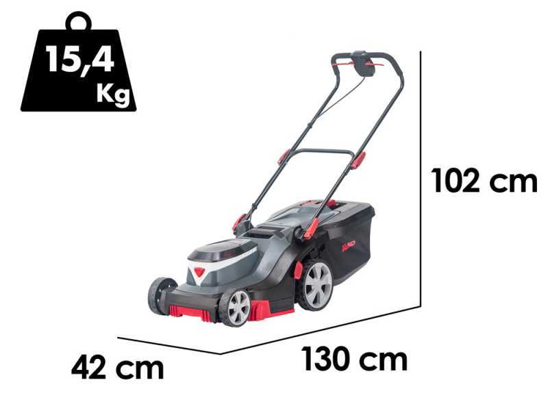 AL-KO 38.2 Li Comfort - Battery-powered Lawn Mower - 38 cm Cut - 2x 18V/4,0Ah