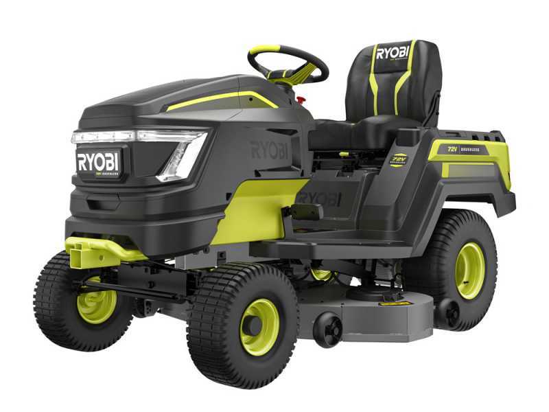 RYOBI RY72TMX117-310 - Battery-powered Riding-on Mower - 72V / 3x10Ah