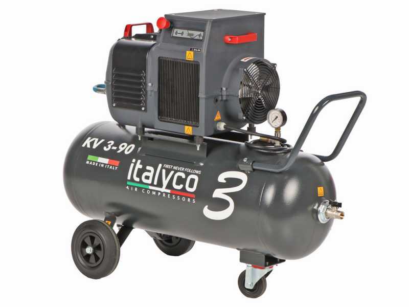 Italyco KV 3/90 T - Rotary screw compressor - Max. pressure 10 bar