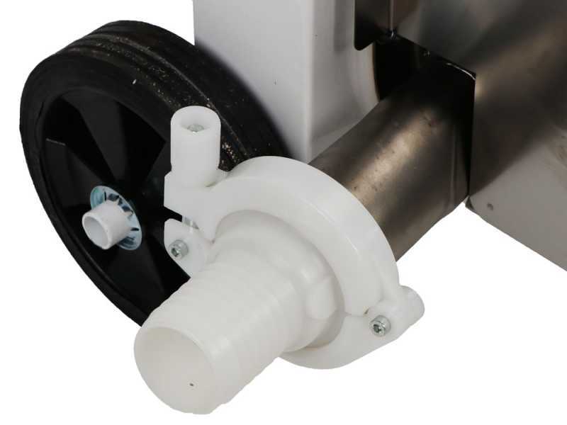 Grifo DVEP20IR - Stainless steel electric destemmer with pump and rollers
