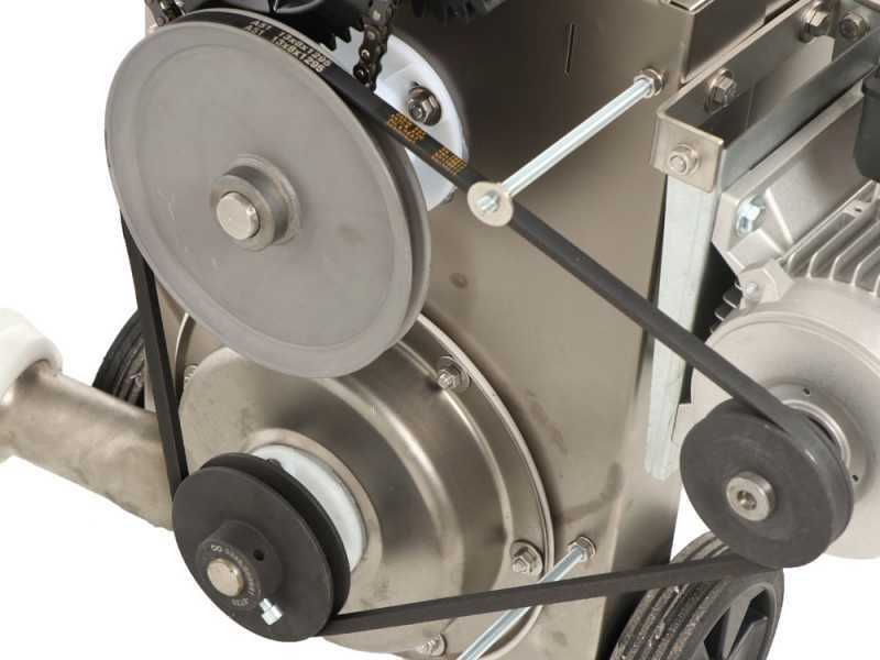 Grifo DVEP20IR - Stainless steel electric destemmer with pump and rollers