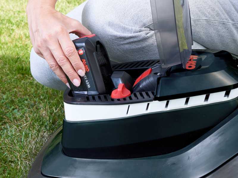 AL-KO 3.82 Li Easy - Battery-powered Lawn Mower - 38 cm Cut - 2x 18V/4,0Ah