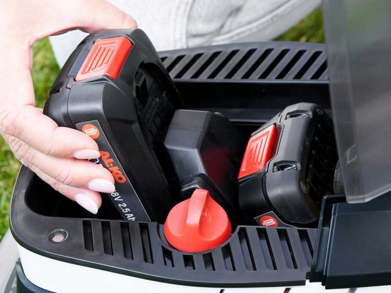 AL-KO 3.22 Li Easy - Battery-powered Lawn Mower - 32 cm Cut - 2x 18V/2,5Ah