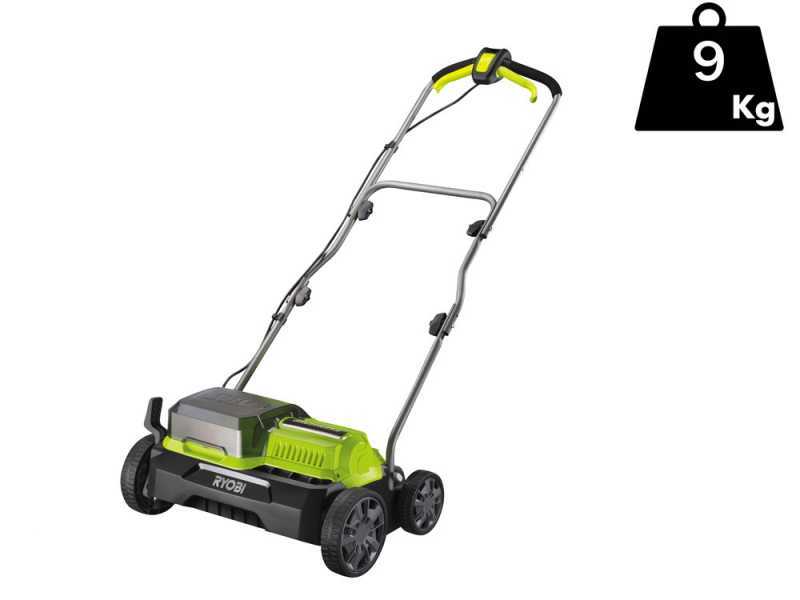 Battery operated scarifier outlet