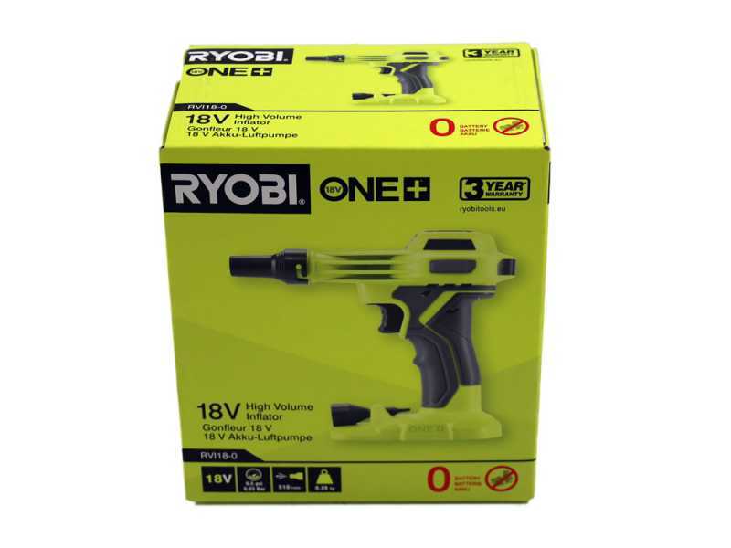 Ryobi RVI18-0 - Portable battery-powered compressor - 18V - 2Ah