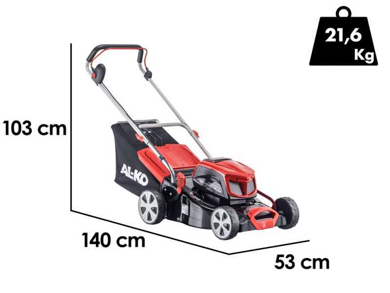 AL-KO Energy Flex 42.9 Li - Battery-powered Lawn Mower - 42 cm Cut - 36V/4,0Ah