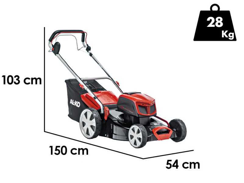 AL-KO Energy Flex 46.9 Li SP - Self-propelled Battery-powered Lawn Mower - 46 cm Cut - 36V/4,0Ah