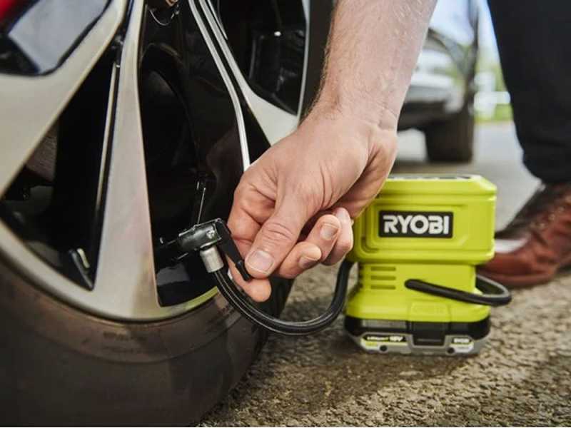 Ryobi RPI18-0 - Portable cordless compressor - 18V - WITHOUT BATTERY AND BATTERY CHARGER
