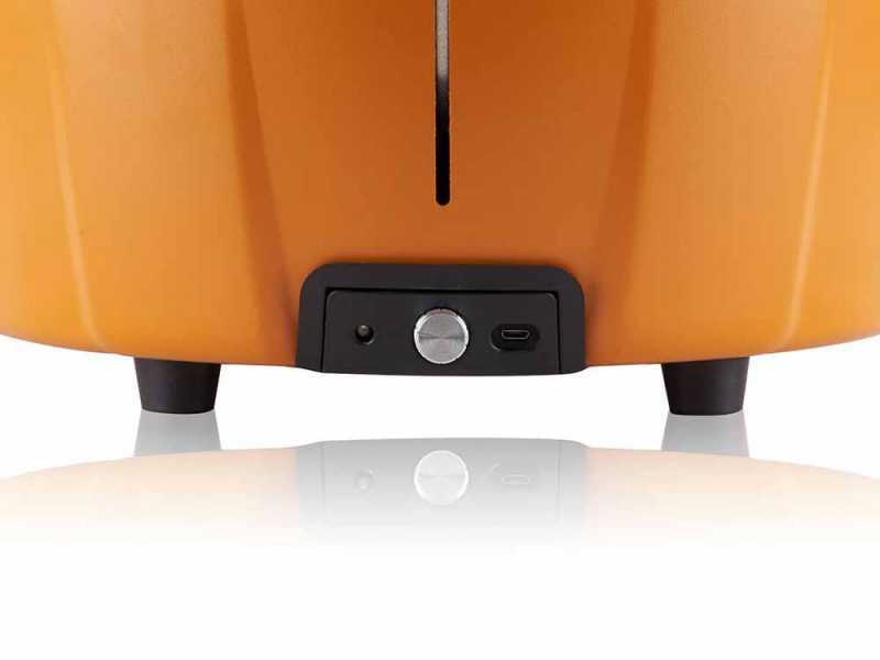 InstaGrill Class - smokeless charcoal barbecue - Mango orange shell