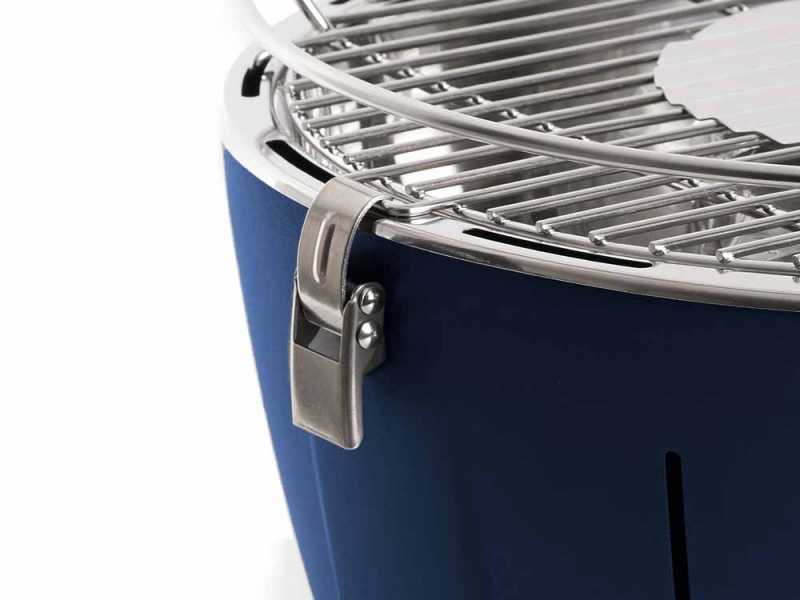 InstaGrill Class - Smokeless charcoal barbecue - Ocean blue shell