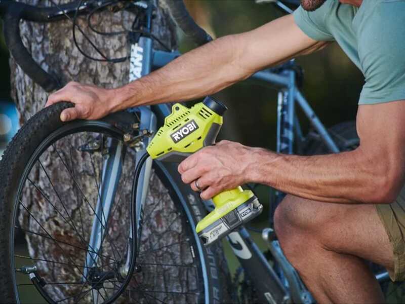 Ryobi R18PI-0 - Cordless compressor , best deal on AgriEuro