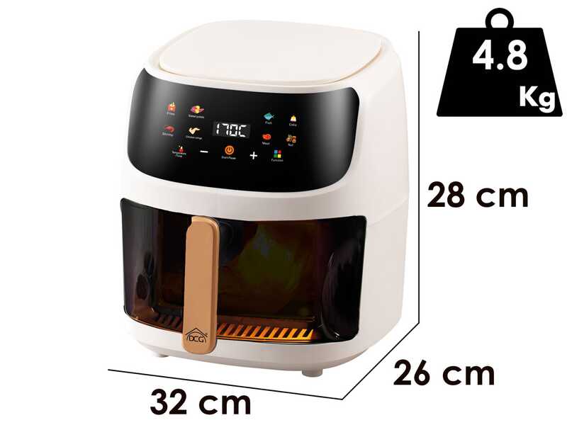 DCG FR3608WD - Air Fryer 8 LT