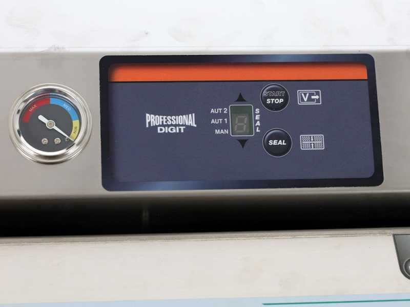 Euro 370 INOX Steel Vacuum Sealer - 37 cm Sealing Bar