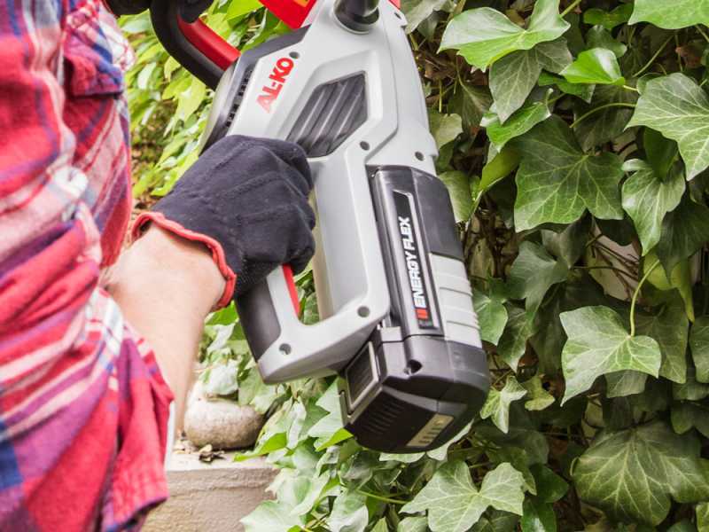 AL-KO Energy Flex HT 4055 - Battery-powered Hedge Trimmer - 36V/4Ah - 55 cm Blade