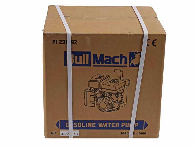 BullMach AQUANIS 25 - Petrol Water Pump - with 25 mm Fittings