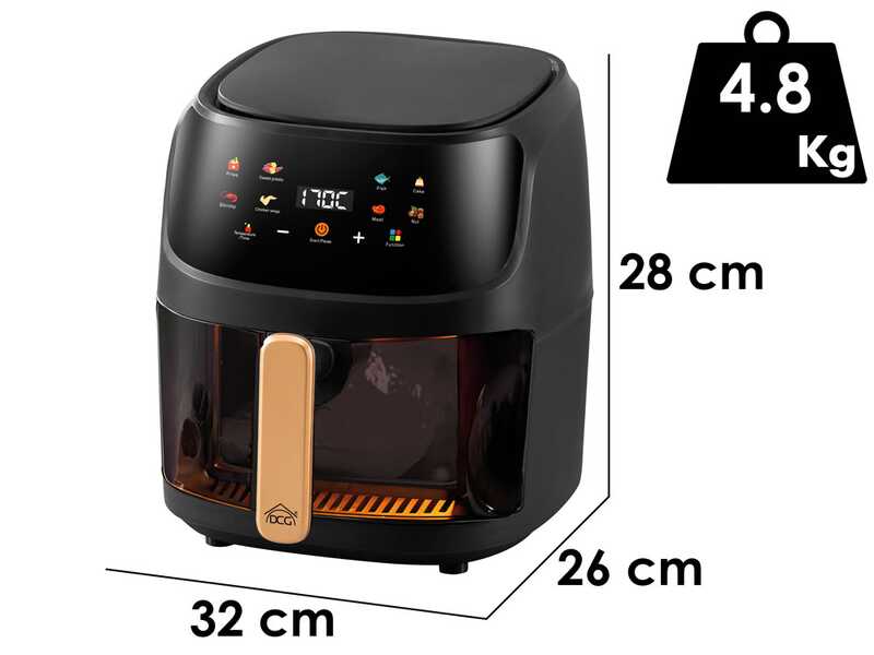 DCG FR3608BD - Air Fryer 8 LT Digital Display