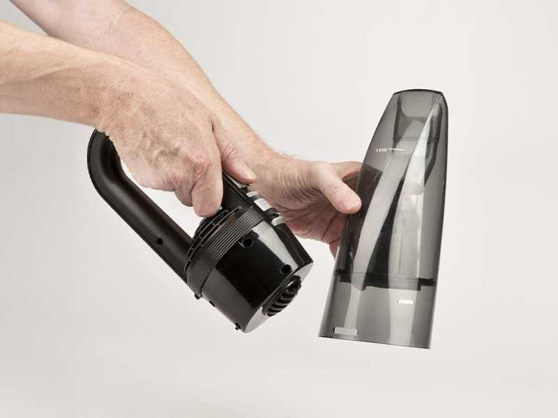 Girmi AP16 - Rechargeable hand-held hoover - 7.4V - 1.5Ah battery