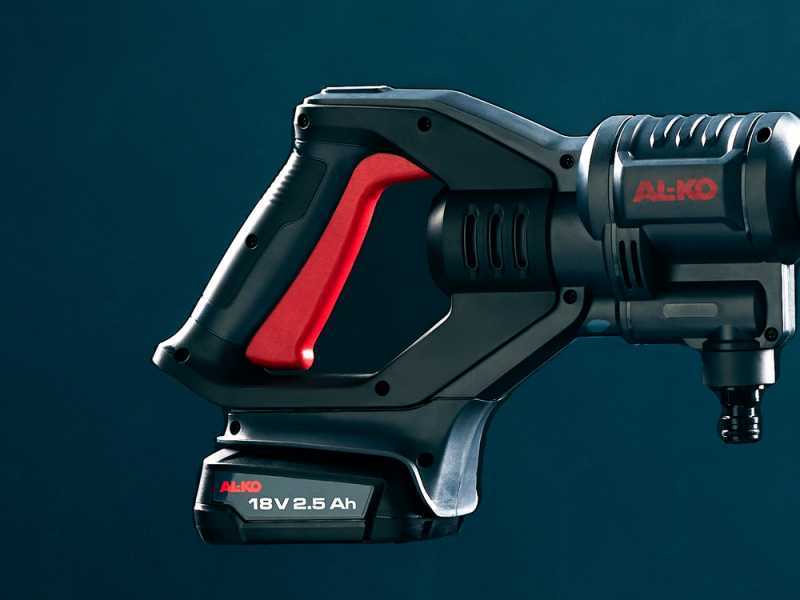 AL-KO PW 1850 - Battery-operated pressure washer gun - 18V/2,5Ah