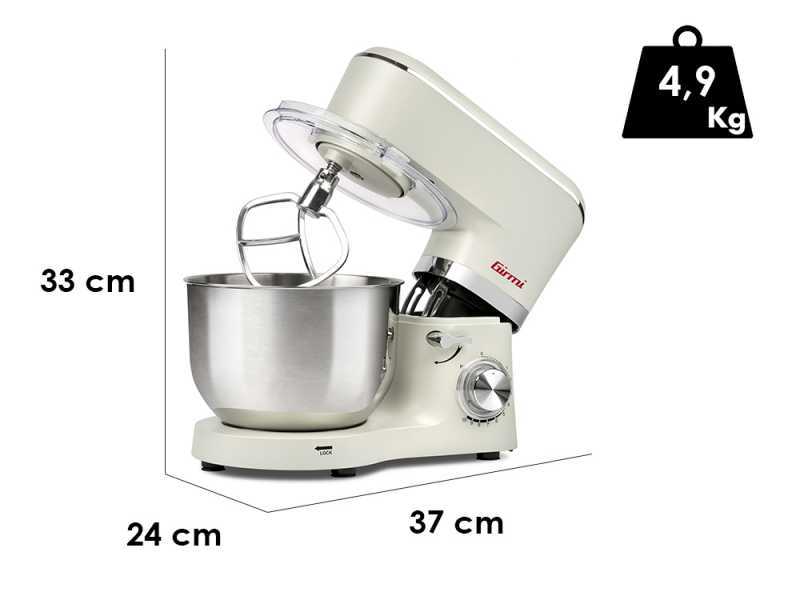 Girmi Gastronomo IM4701 - Planetary Mixer - 6 litre bowl